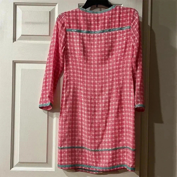 Vineyard Vines Women's Pink Cowrie Shell Tunic Dress Size 2 - Picture 10 of 10